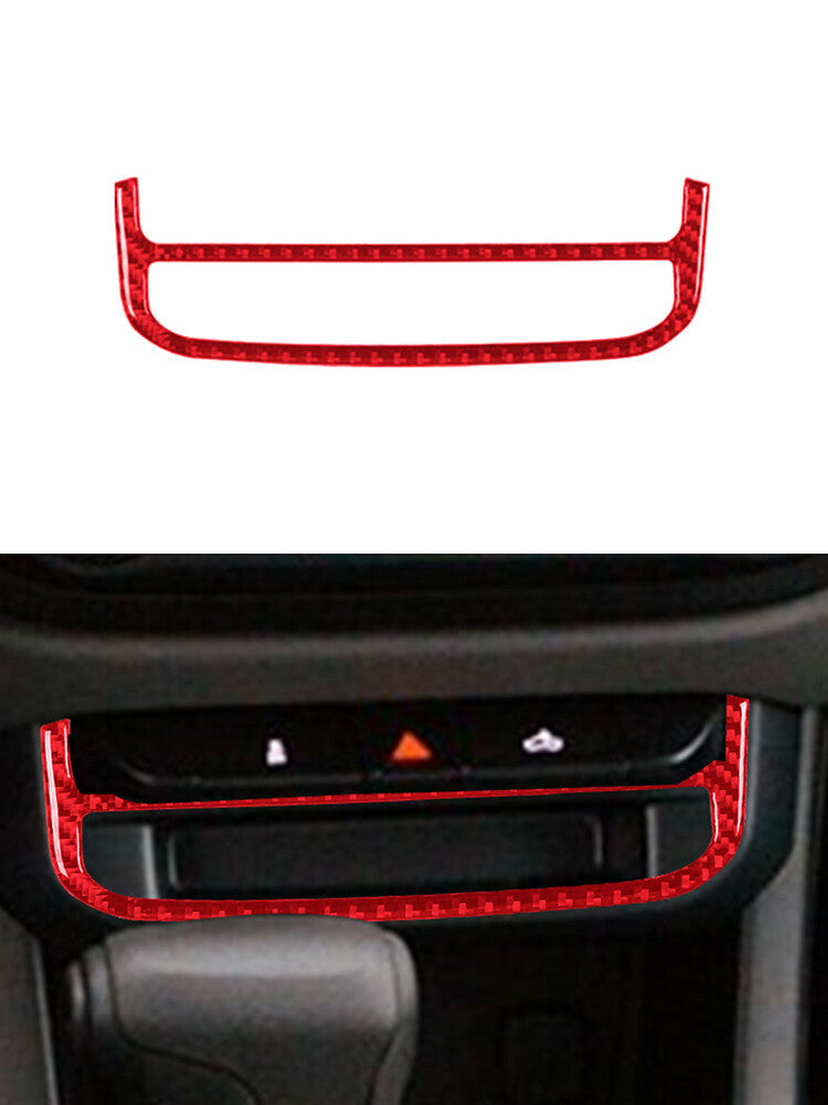 Double Flashing Button Trim Cover for Chevrolet Colorado for GMC for Canyon 2015-022 Red