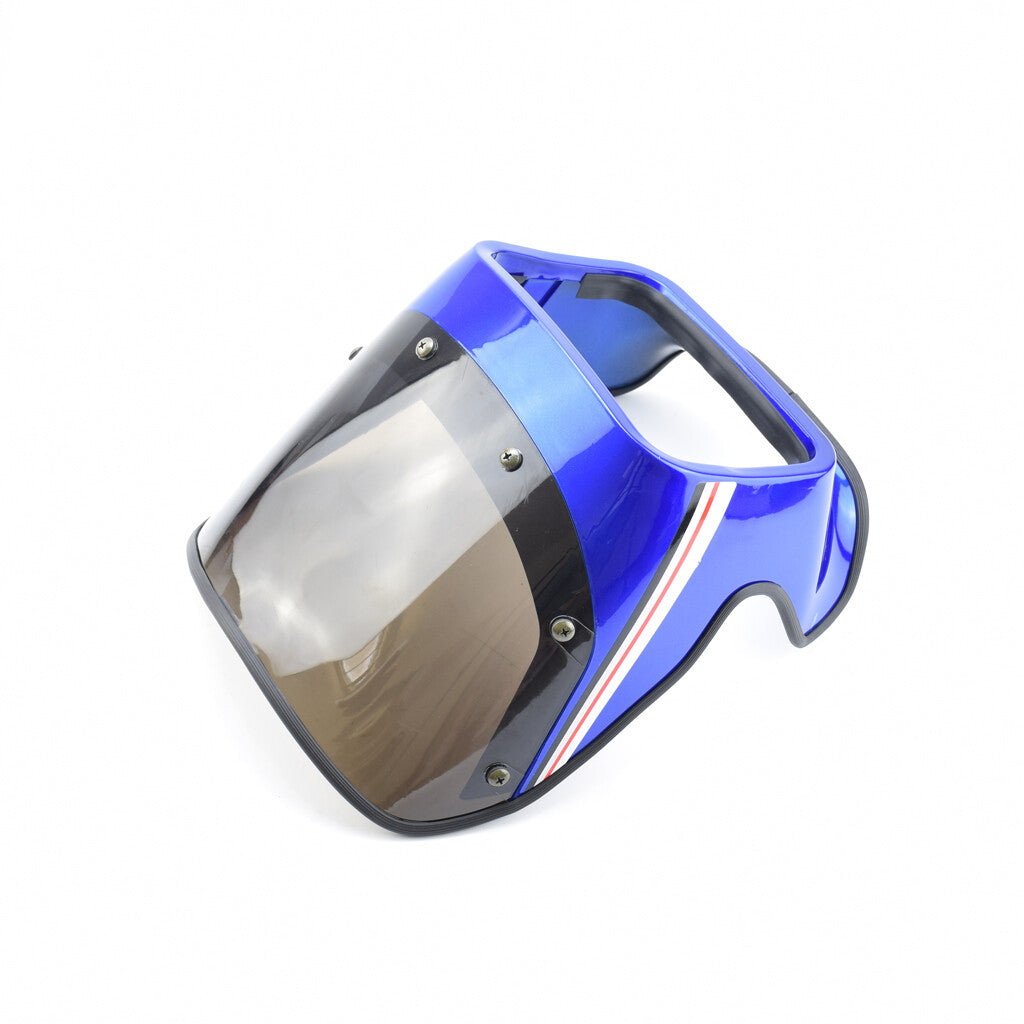 Motorcycle Blue GS125 Front Headlight Fender Mudguard Housing Case for Suzuki