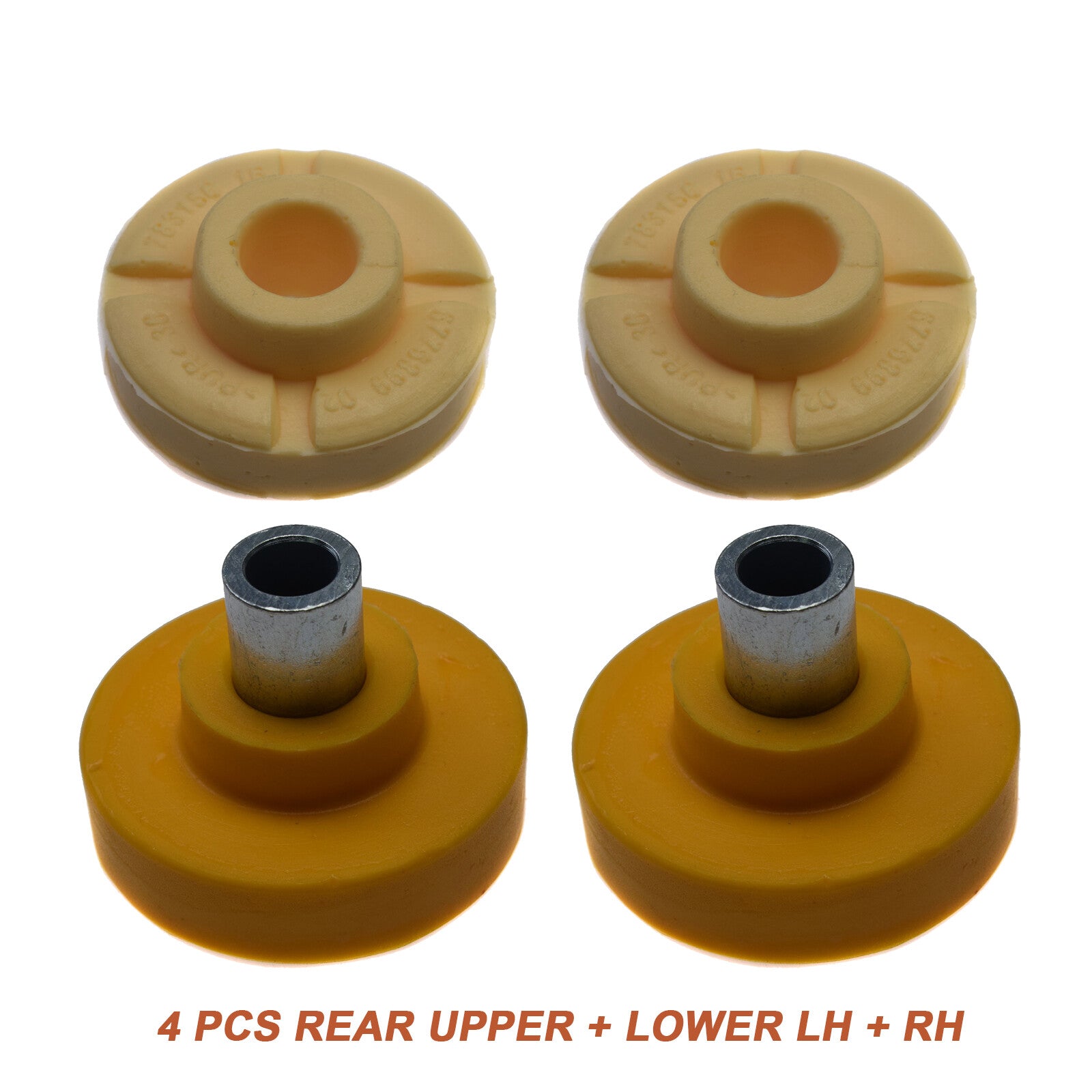4-piece rear overhang cover for X5, E70, X6, and E71 + low LH + right grip shock absorber support - n