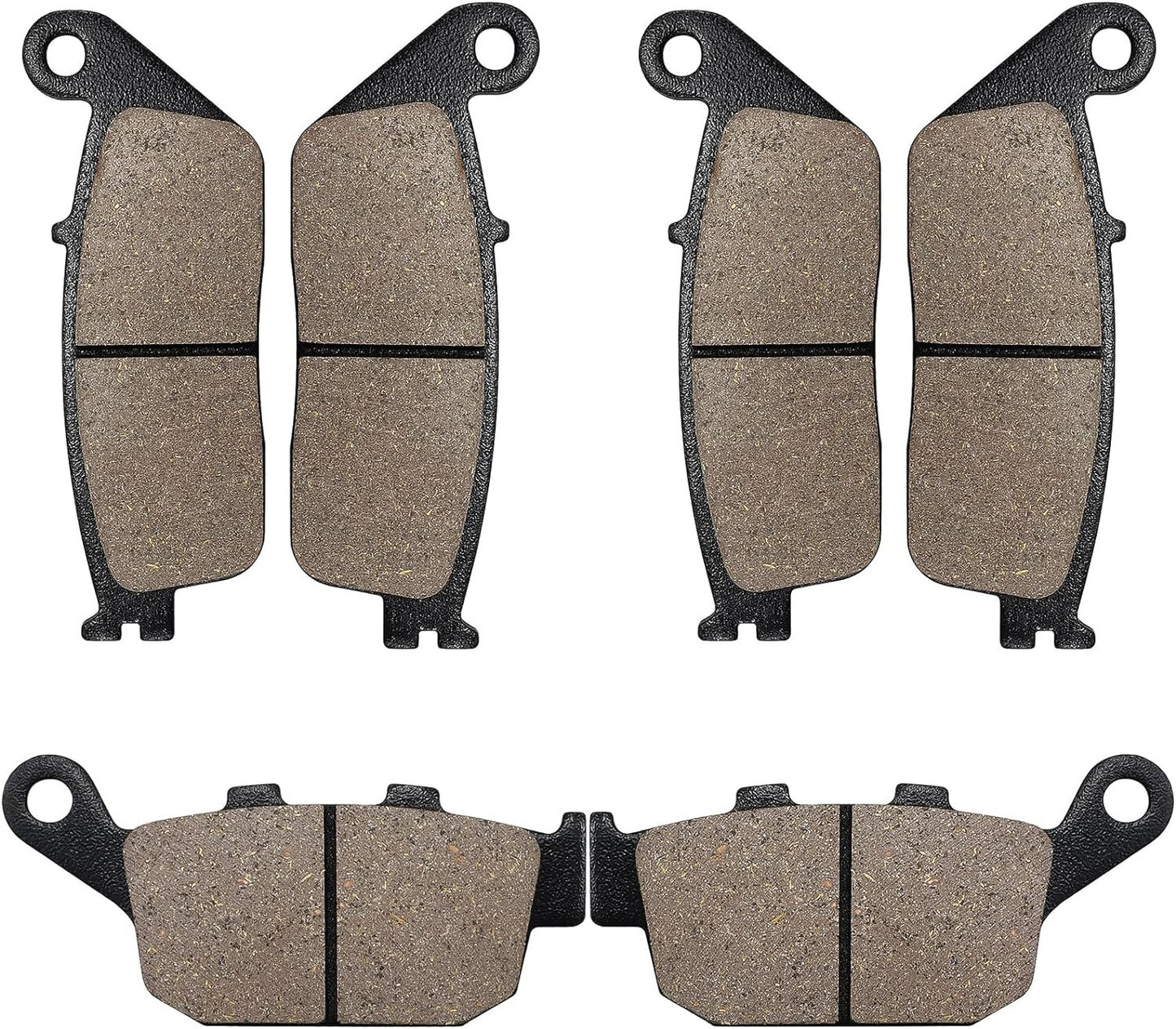 Front Rear Brake Pads for Kawasaki 800 Z800 CDS/CEF/CFF/CGF 2013-2016/650 KLE650