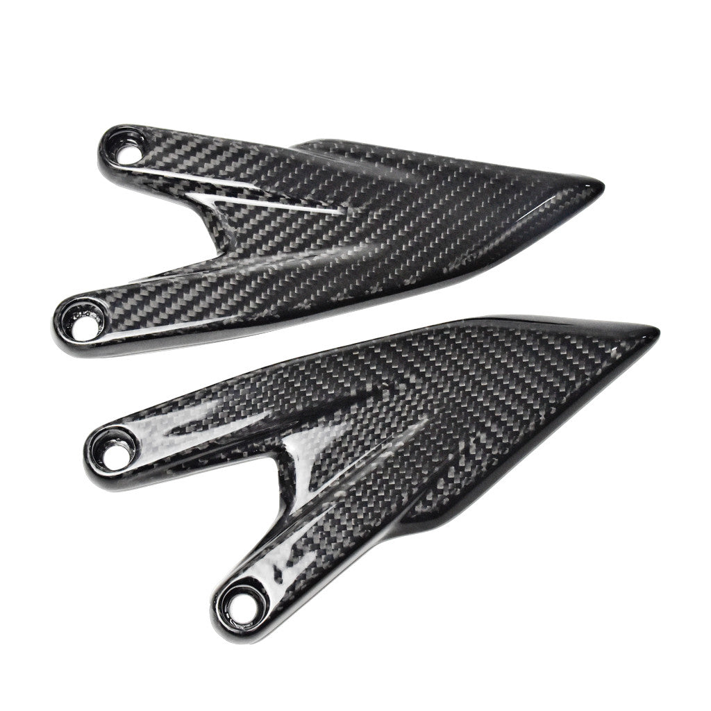 2012-2019 carbon fiber for KTM 690 Duke Heel Plate Guard Footpeg Protector