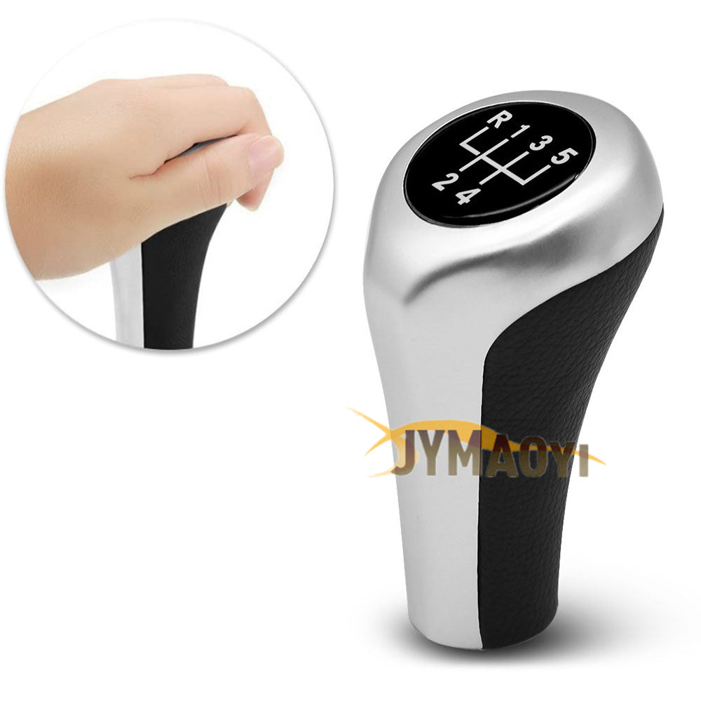 5 Speed MT Manual Gear Shift Knob Chrome for BMW 1 3 5 6 Series X1 X3 X5 E30 E32 Q