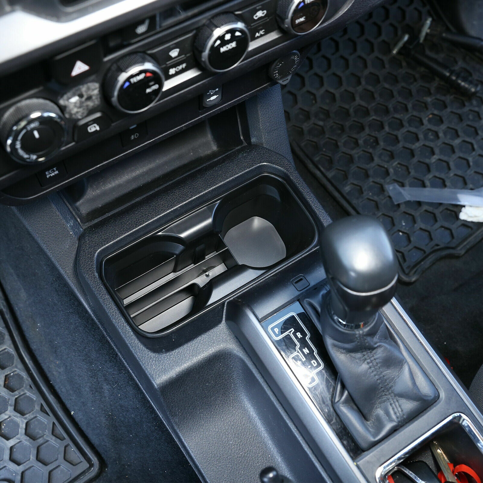 Carbon fiber ABS interior tailgate switch cover decoration suitable for Subaru WRX 2021-2023 - v