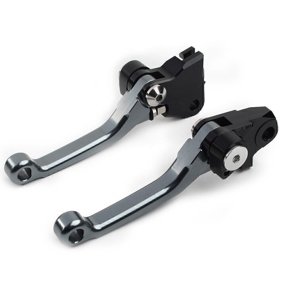 Fit for YAMAHA YZ 250F YZ 426F YZ 450F 2009-2020 Pivot Brake Clutch Levers GREY