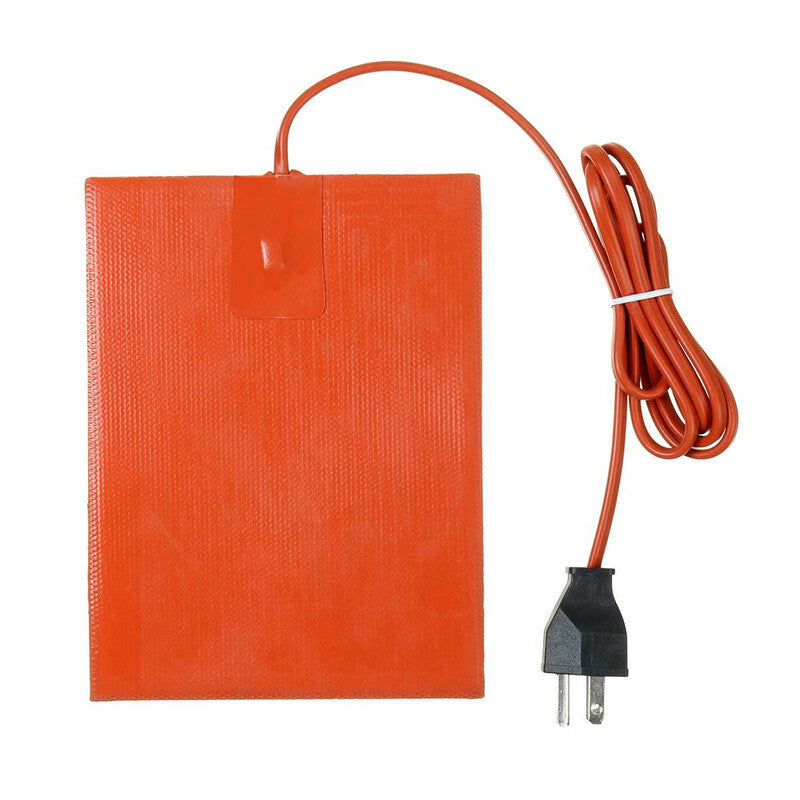 1x Car Engine Pan Heater Plate Engine Oil Fuel Tank Heating Pad Mat 110V US Plug