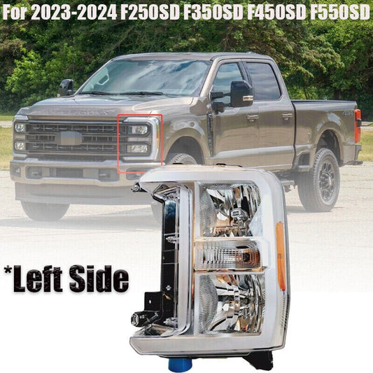 DRIVER SIDE LH HEADLIGHT PC3Z13008G For 2023 2024 F250SD F350SD F450SD F550SD n