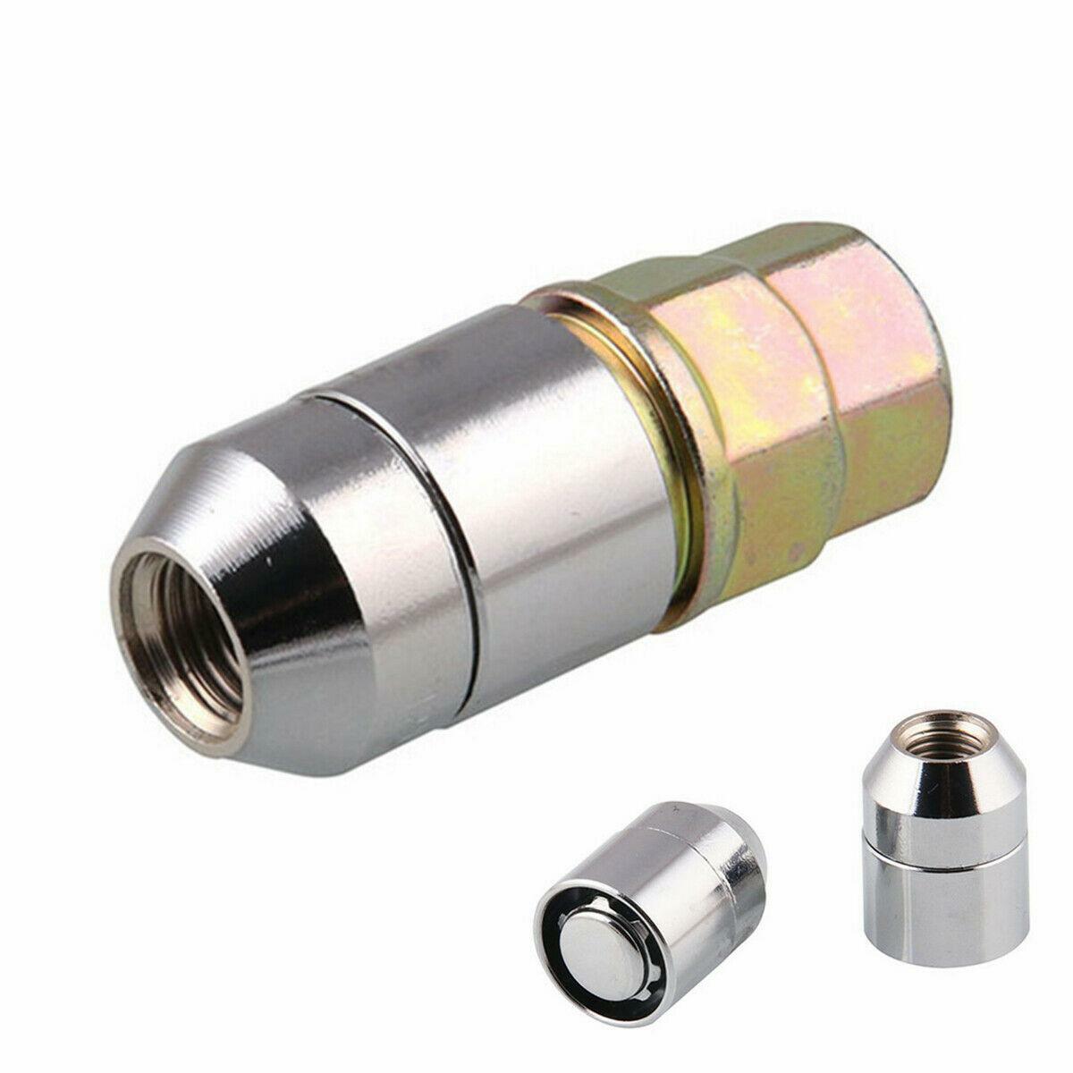 Lug Nut M12x1.5 suitable for car anti-theft security locks + 1 key alloy steel wheel nuts - n