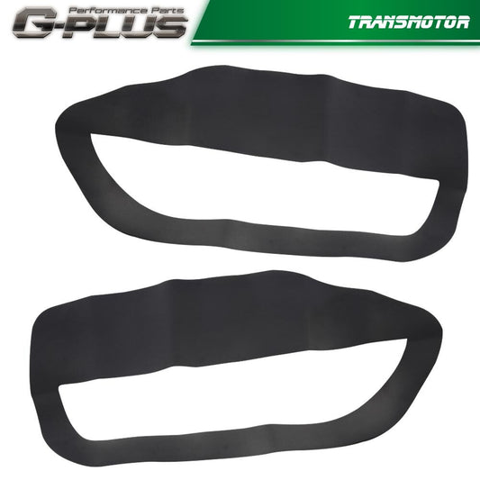 Fits 05-09 for Mustang One pair of leather door panels Insert card holder black - v