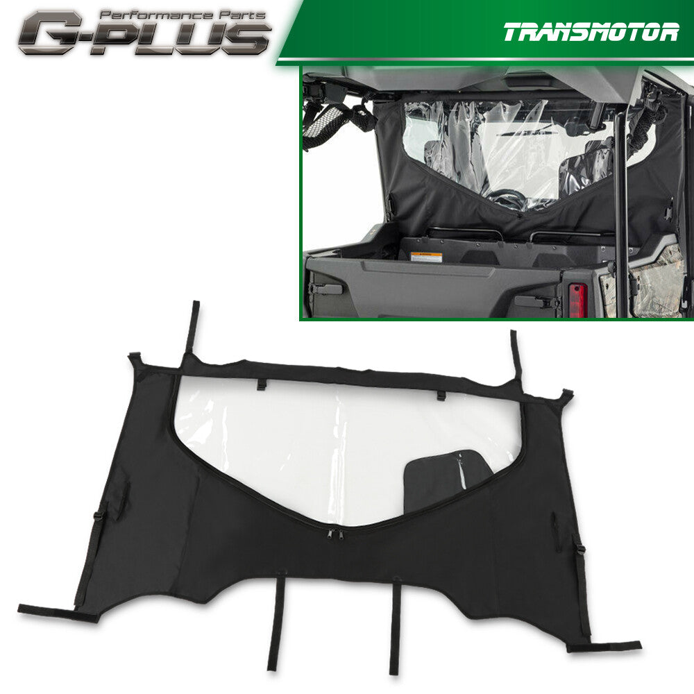 Suitable for 16-23 for Honda Pioneer 1000 / 1000 - 5 UTV fabric rear panel, waterproof. Q