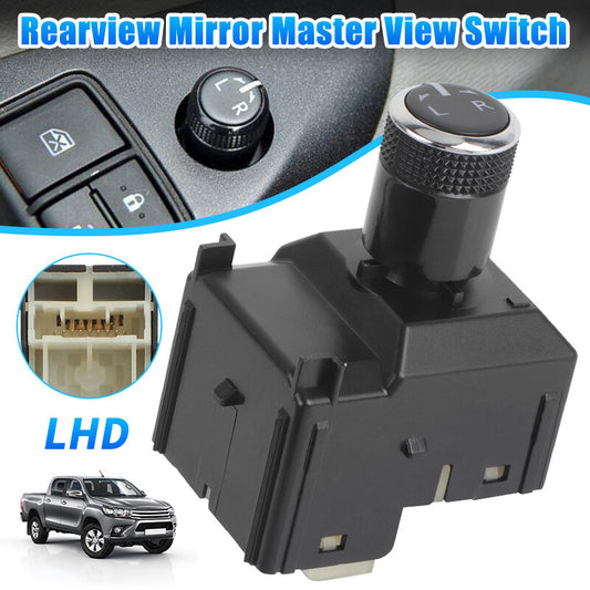Left Side Rearview Mirror Control Switch for Toyota Hilux Revo Pruis 2016-2020