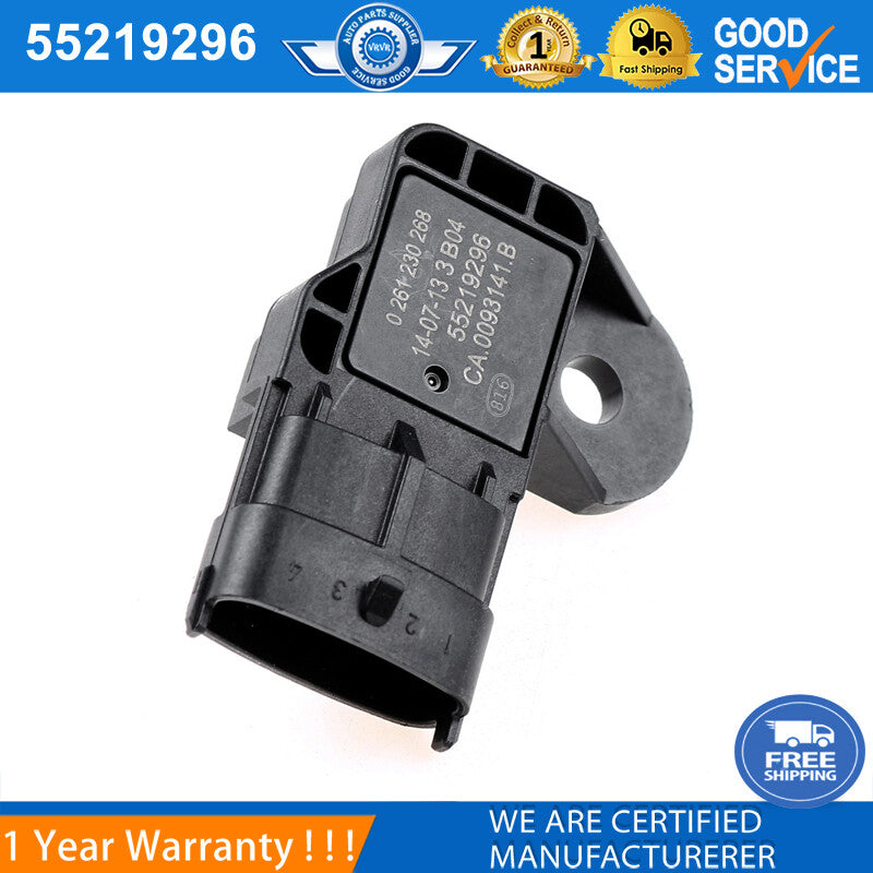 Intake manifold pressure sensor map for Fiat 500 55296