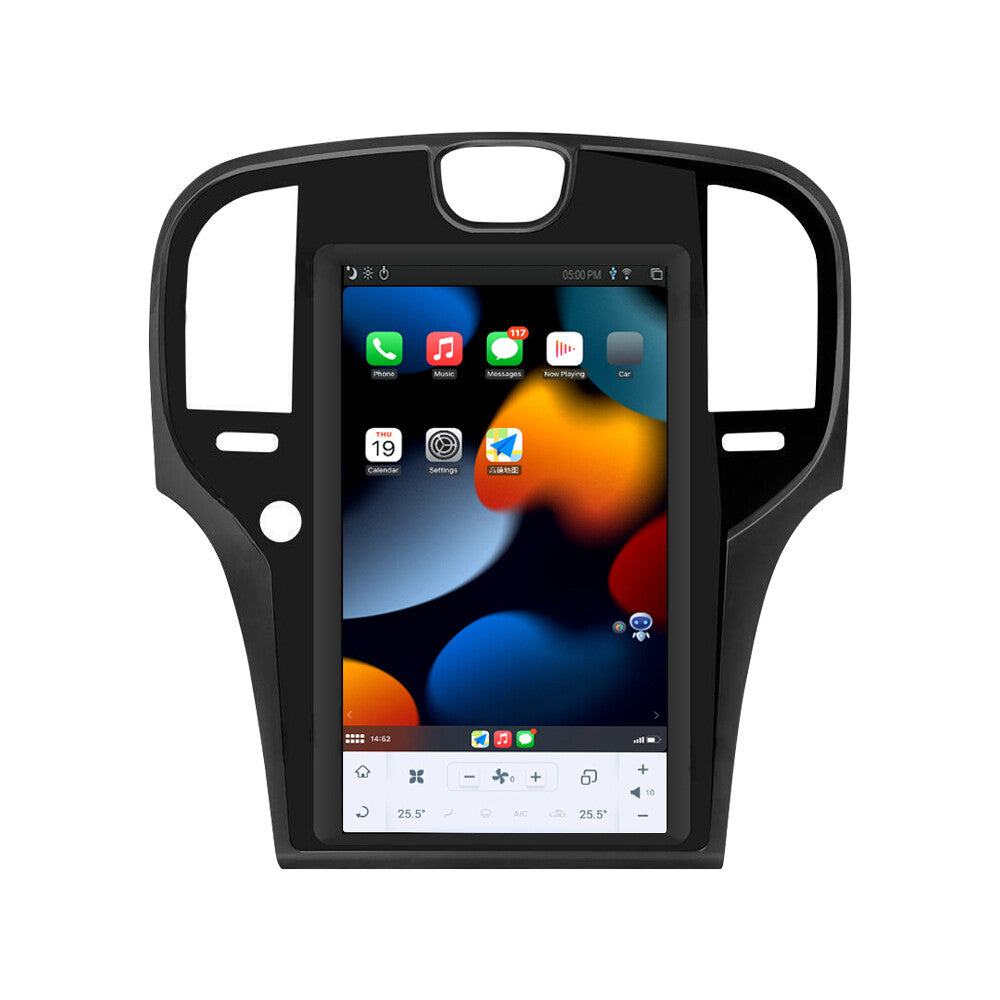 Car GPS Radio Stereo 13.3 2+32G Android 9.0 Navigation For 300C 2012-2020