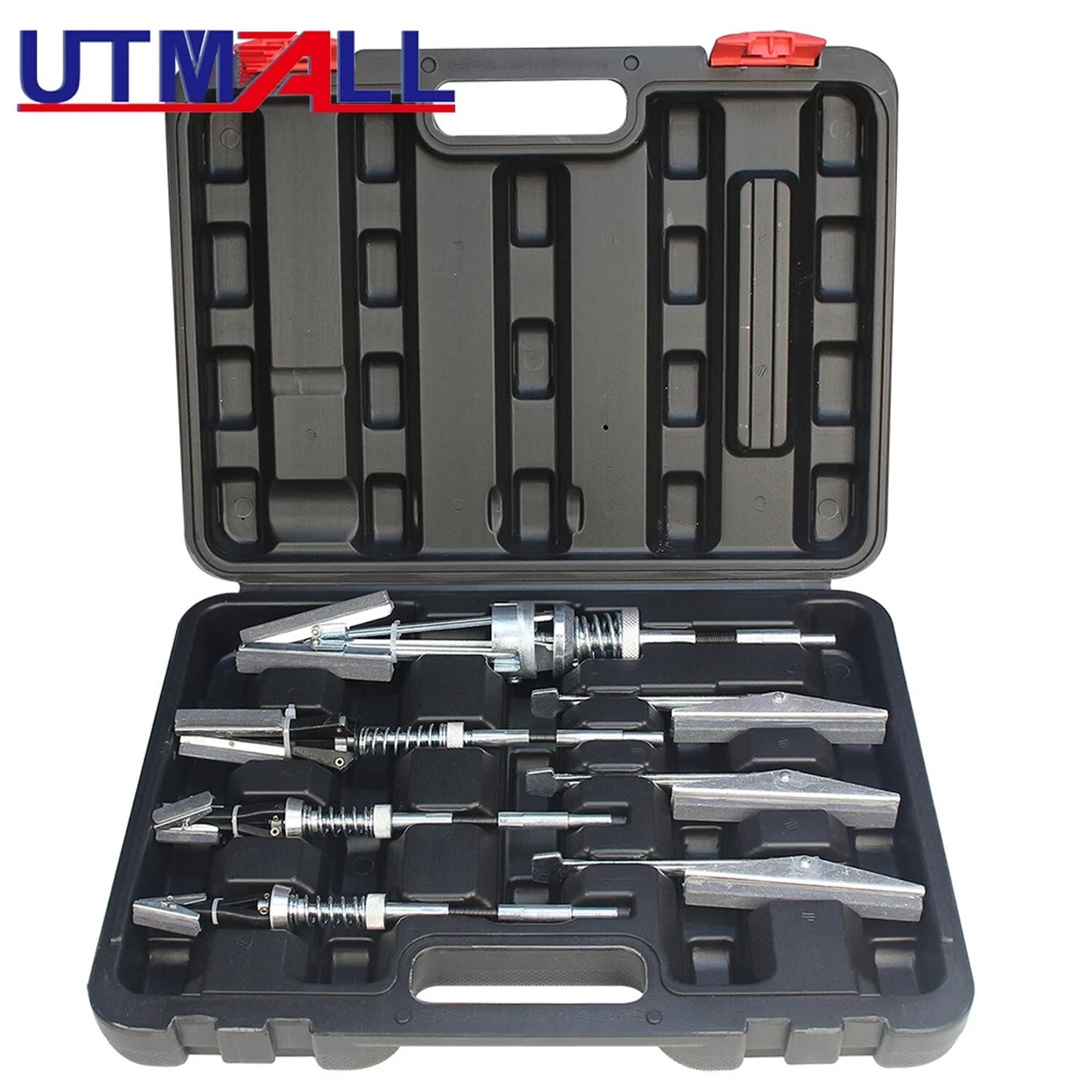 7-piece engine brake piston and cylinder sharpening tool set with flexible shaft (20mm-177mm)