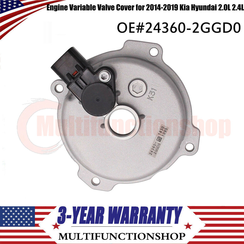New Engine Variable Valve Cover 2014-2019 for Kia for Hyundai 2.0L 2.4L 24360-2GGD0 Q