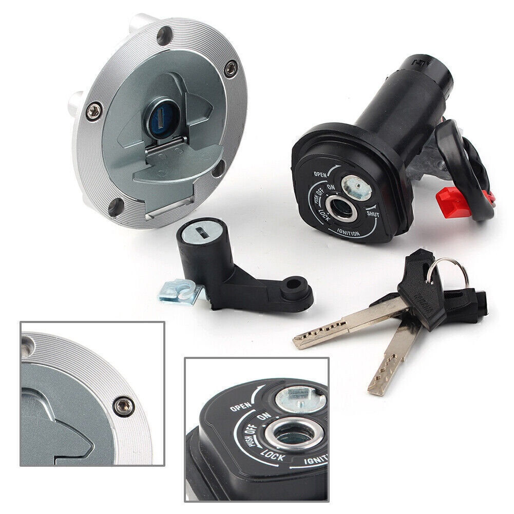 for Yamaha R15 MT15 Ignition Key Switch for Seat Lock Fuel Tank Gas Cap Cover Set Q