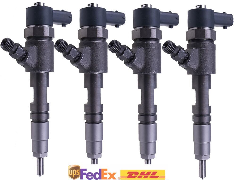 4 Fuel Injector 1J808-53052 0445110775 for Kubota D1803 V2403 Engine R430 R430CA