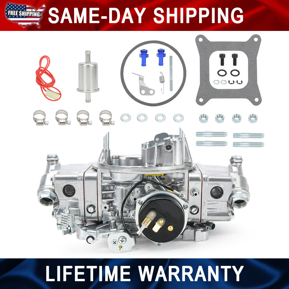 4 Barrel 750 CFM Double Pumper Carburetor Electric Choke Replace BR-67213