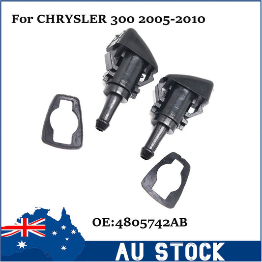2PCS Fits for Dodge Grand Caravan for Chrysler Town Country Windshield Washer Nozzle AU Q