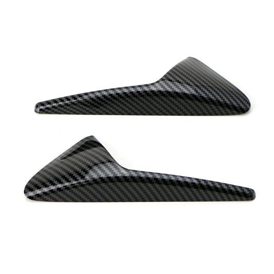 Carbon fiber side fender camera trim cover for Model S 3 XY n