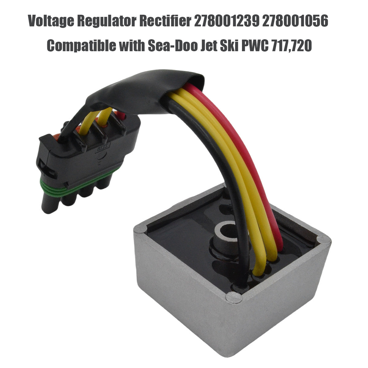 Regulator rectifier 278001239 278001056 Compatible with Sea-Doo Jet Ski PWC 717 Q
