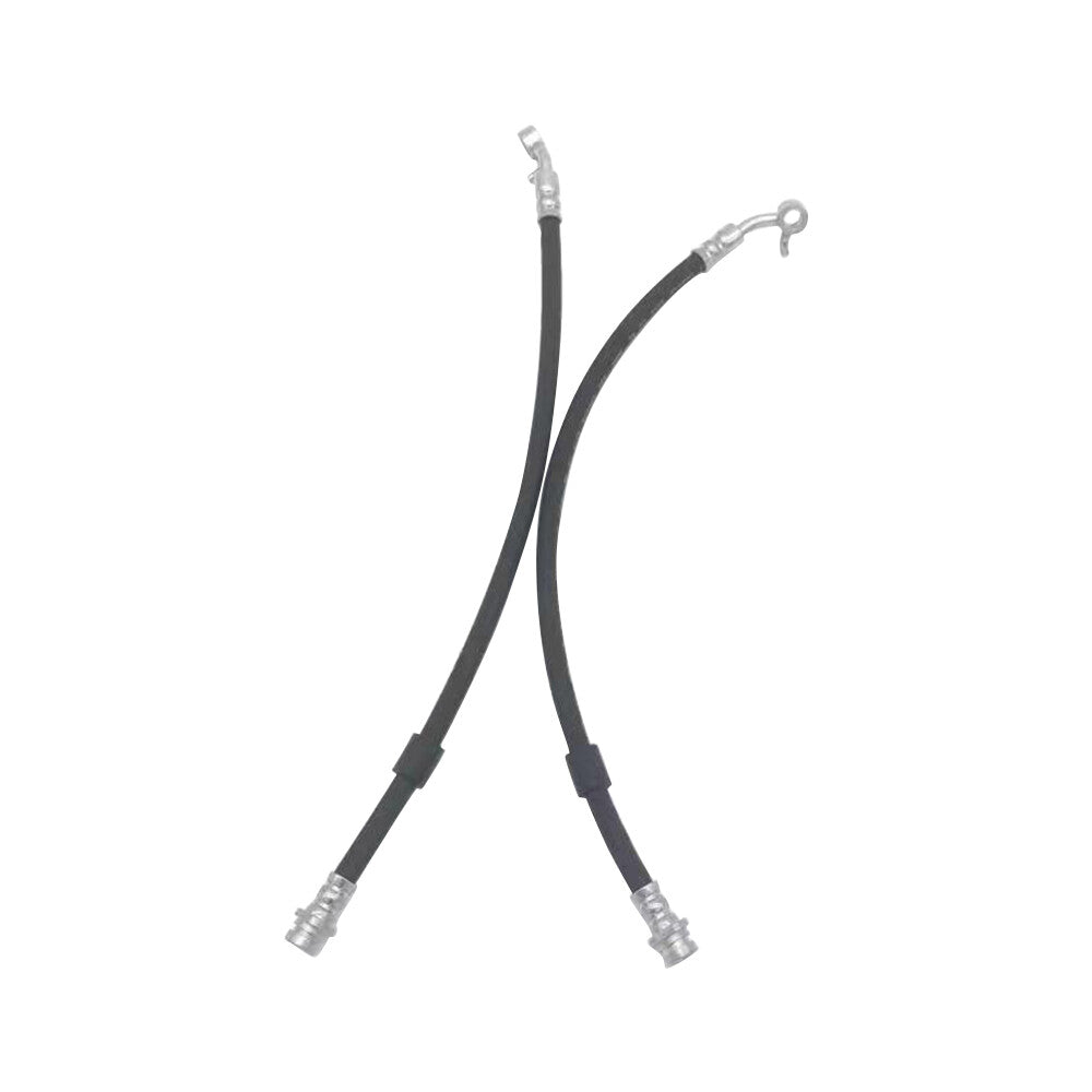 2Pcs Rear Brake Hydraulic Hose Left+Right Black For Edge MKX 2011-2015 Q