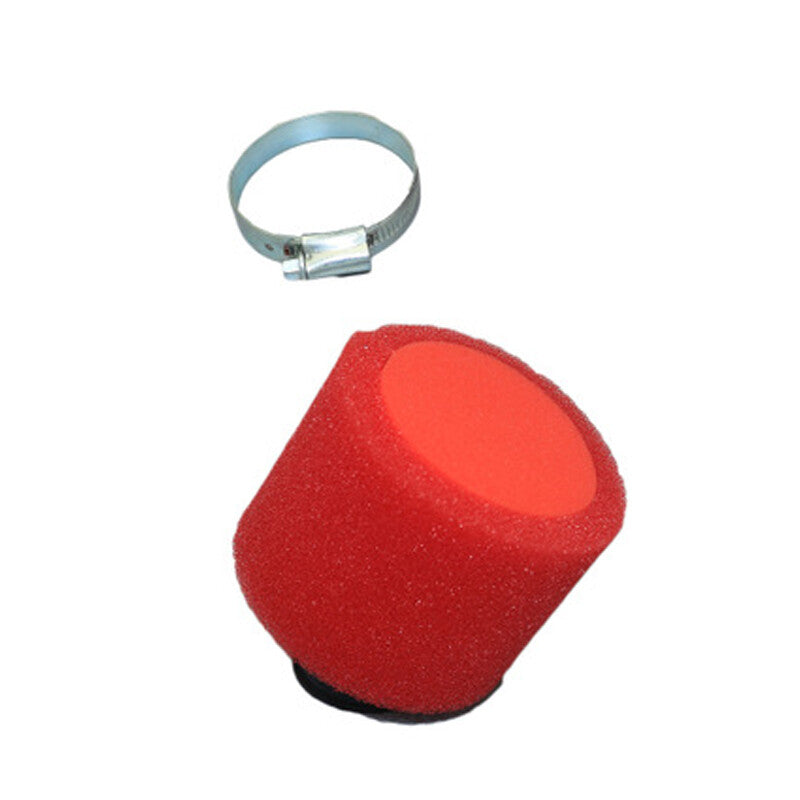 50 70 90 110cc Motorcycle 35mm Sponge Foam Air Filter Cleaner Bend Tie Clip n