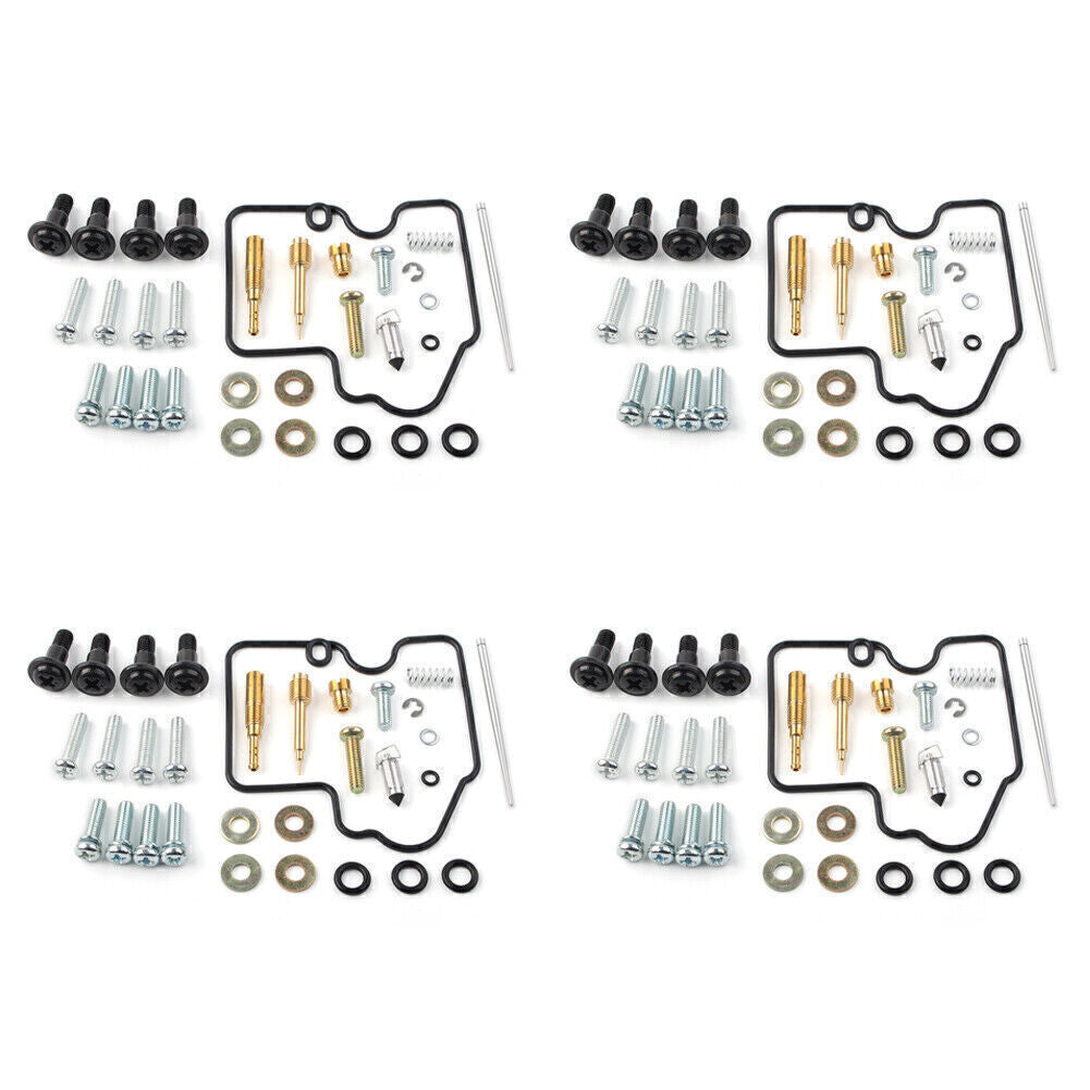 For 1999-2002 for Yamaha YZF R6 600 UK 4 sets Carburetor Carb Repair Rebuild Kit Q