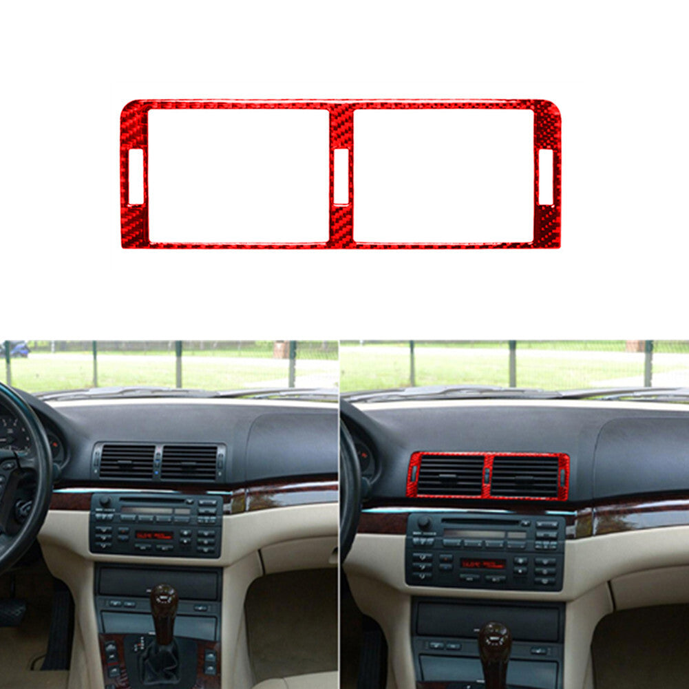 Car Rear Reading Lights Trim Interior Carbon Fiber Sticker for Audi Q7 2016-2019 v
