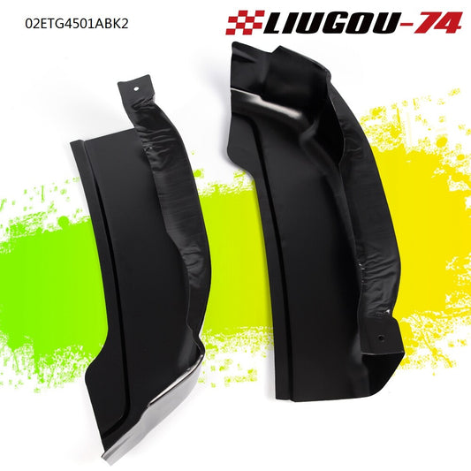 A pair of cab corners fit 1999-2007 for Chevrolet Silverado for GMC for Sierra Extended Cab