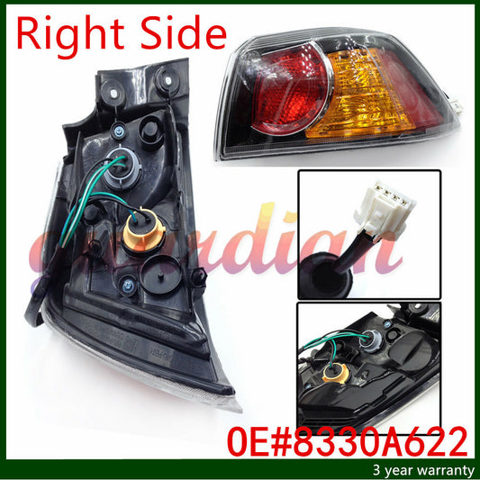 New right passenger side taillights 09 - 15 for Mitsubish Sedan 8330A622