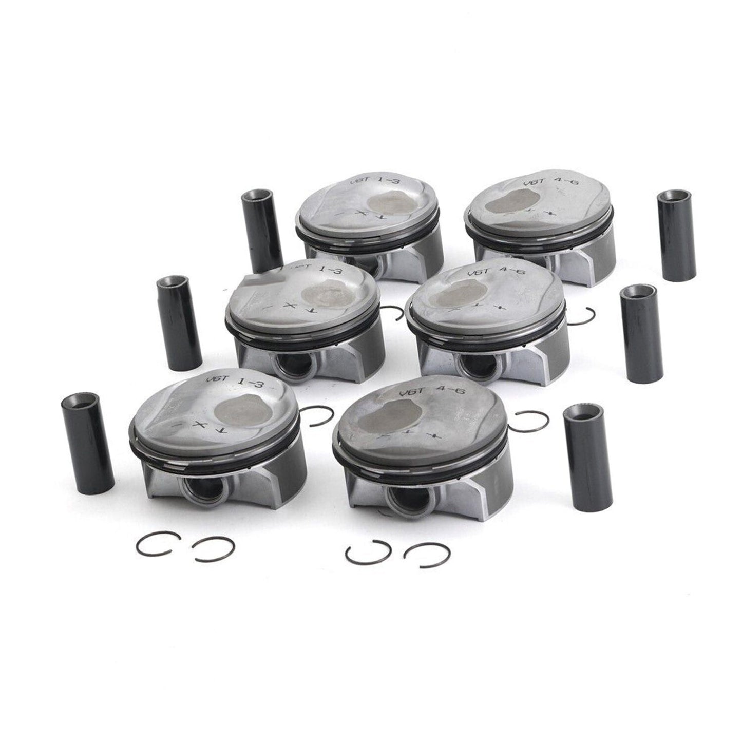 6 Pistons Rings Set STD ¦µ96mm For 3.0T for Porsche Macan for Panamera S 4S V6 970 95B DC