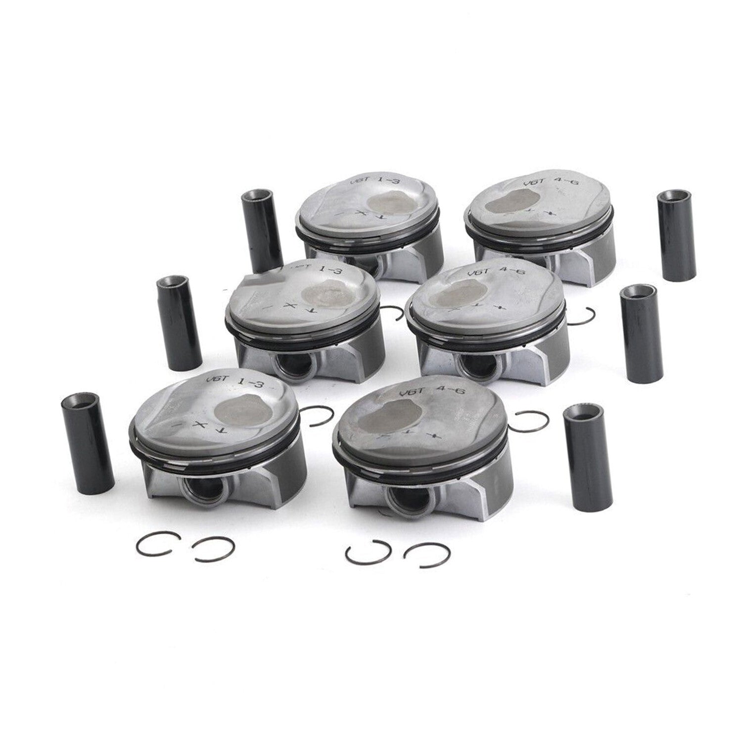 6 Pistons Rings Set STD ¦µ96mm For 3.0T for Porsche Macan for Panamera S 4S V6 970 95B DC