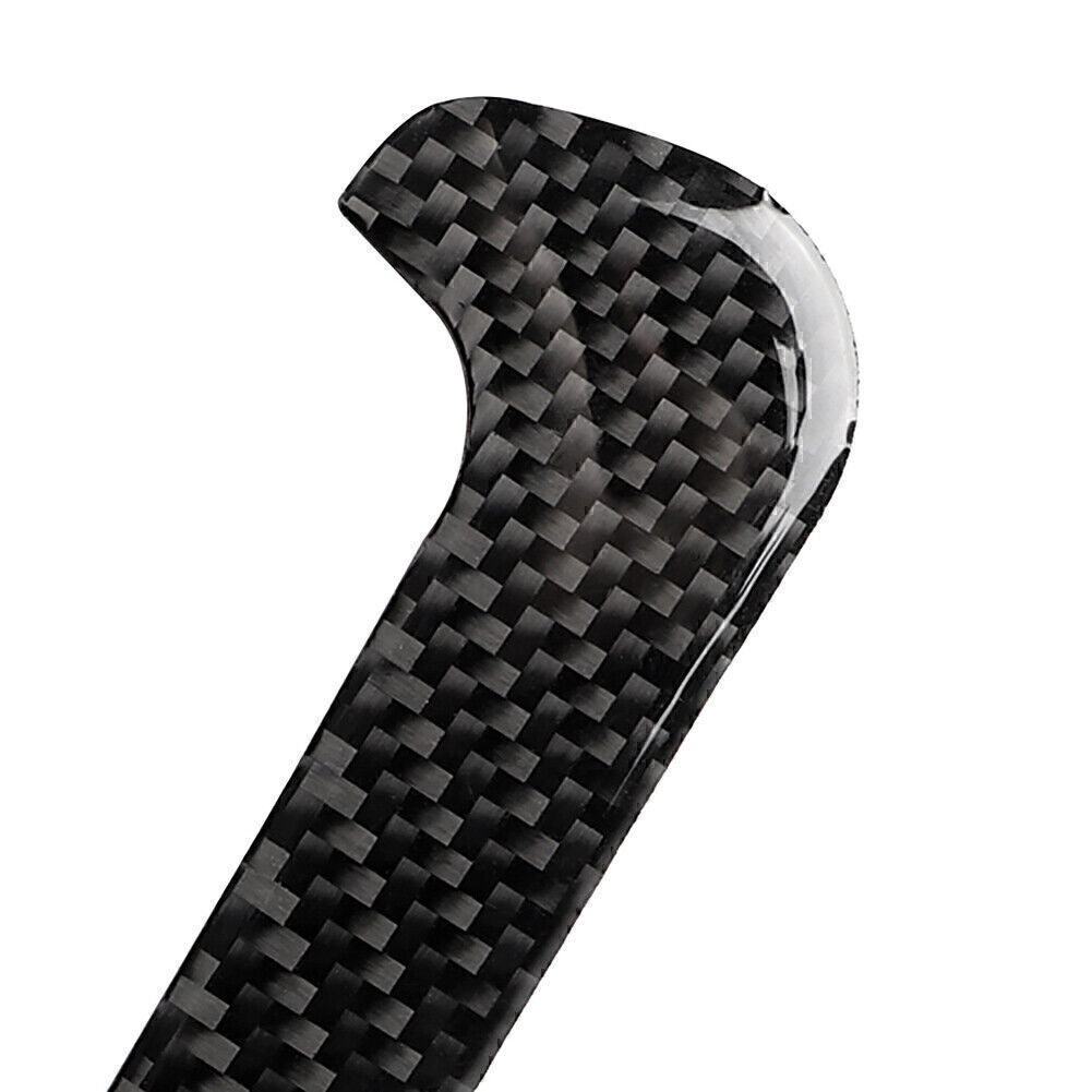 2 Pcs Carbon Fiber Copilot Dashboard Panel Cover for VW for Golf 6 MK6 2008-2013
