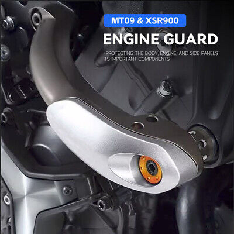 for YAMAHA MT09 XSR900 Tracer 9GT 2021- Engine Slider Guard Fall Crash Protector