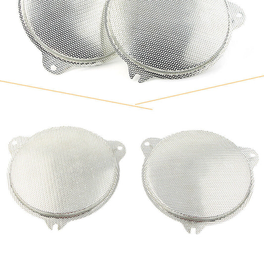 Mesh Front Speaker Grills Covers for Harley Electra Street Road Glide Road King Q
