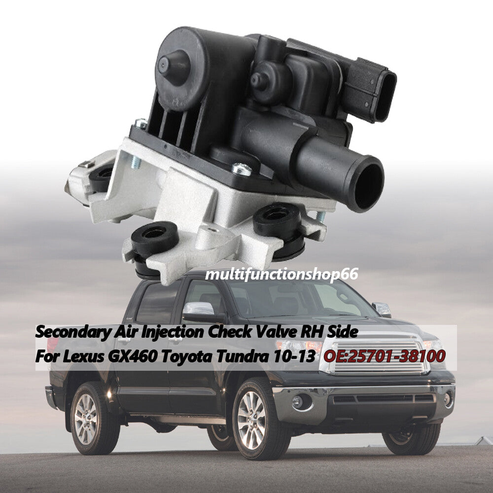 Secondary Air Injection Check Valve RH Side for Lexus GX460 for Toyota Tundra 10-13 Q