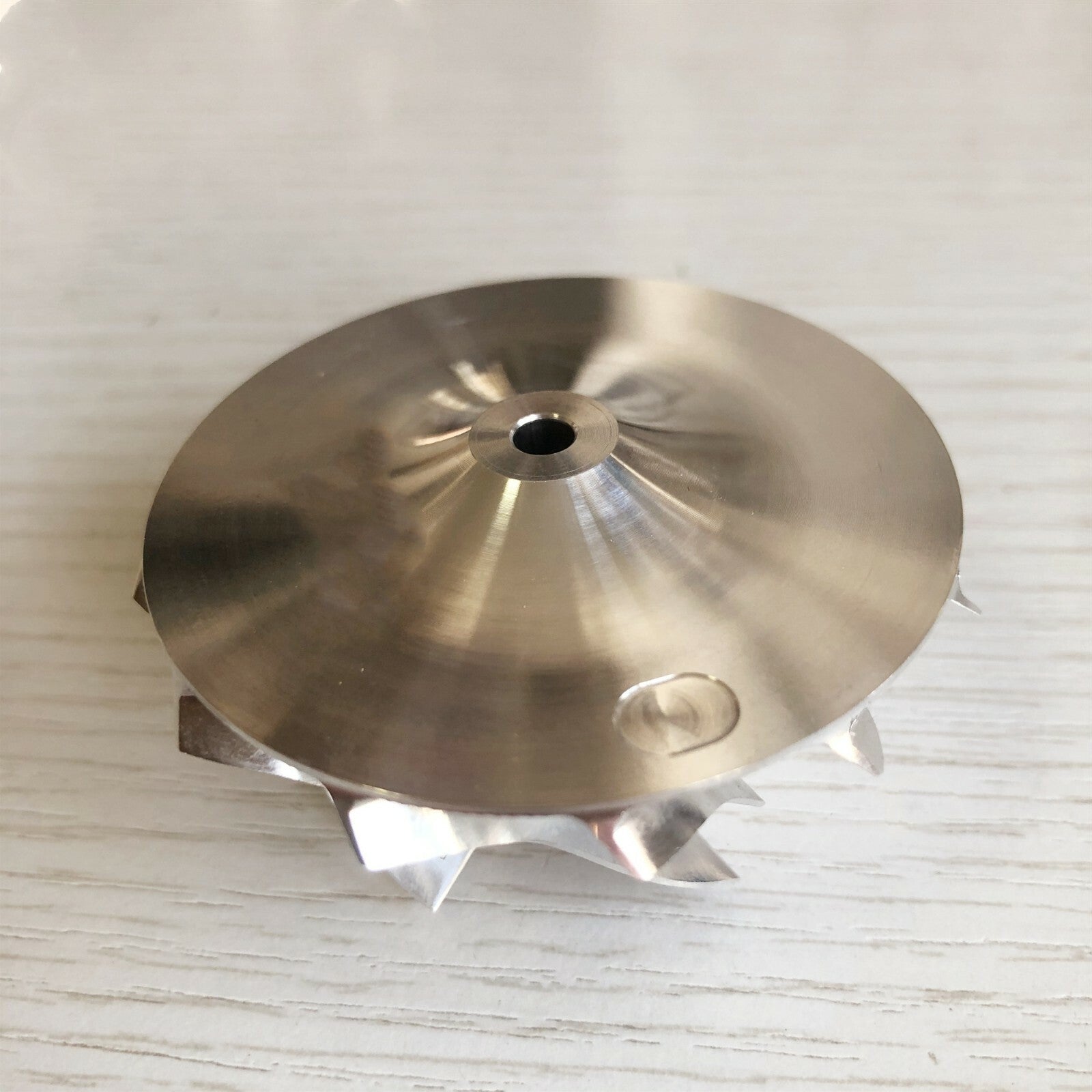 GT1245 42.12/54.39 mm 6+6 Blade High-Performance Turbine Billet Compressor Wheel