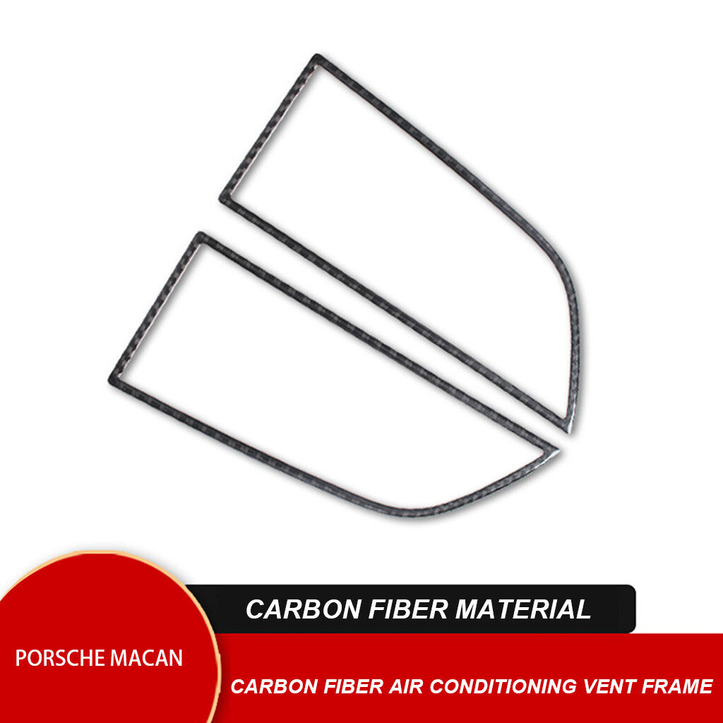 6X Gear Shift Frame Trim Strip Cover Carbon Fiber for CADILLAC CTS SPORT 2008-UP v