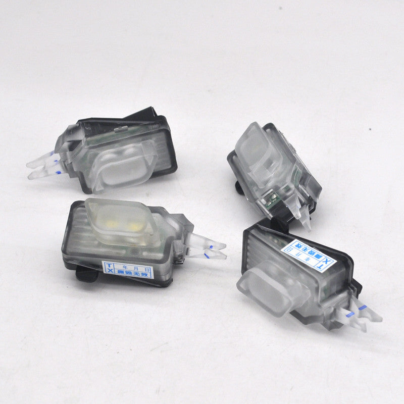 set of 4 Canbus LED EXTERIOR DOOR HANDLE OUTER light for Audi A4 B9 2017-2023 v