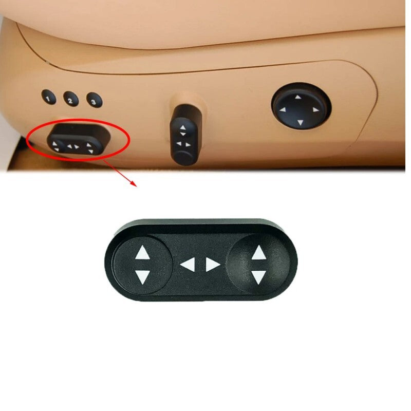 2004-11 Cover for Maserati GranTurismo Front and Rear for Seat Adjustment Switch Buttons - n