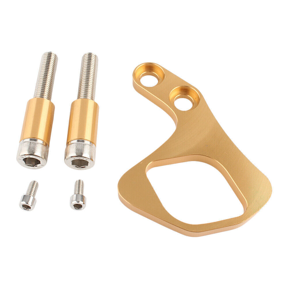 Gold Right Ignition Key Relocation Bracket Fit 2001-2015 SCRAMBLER/THRUXTON Q