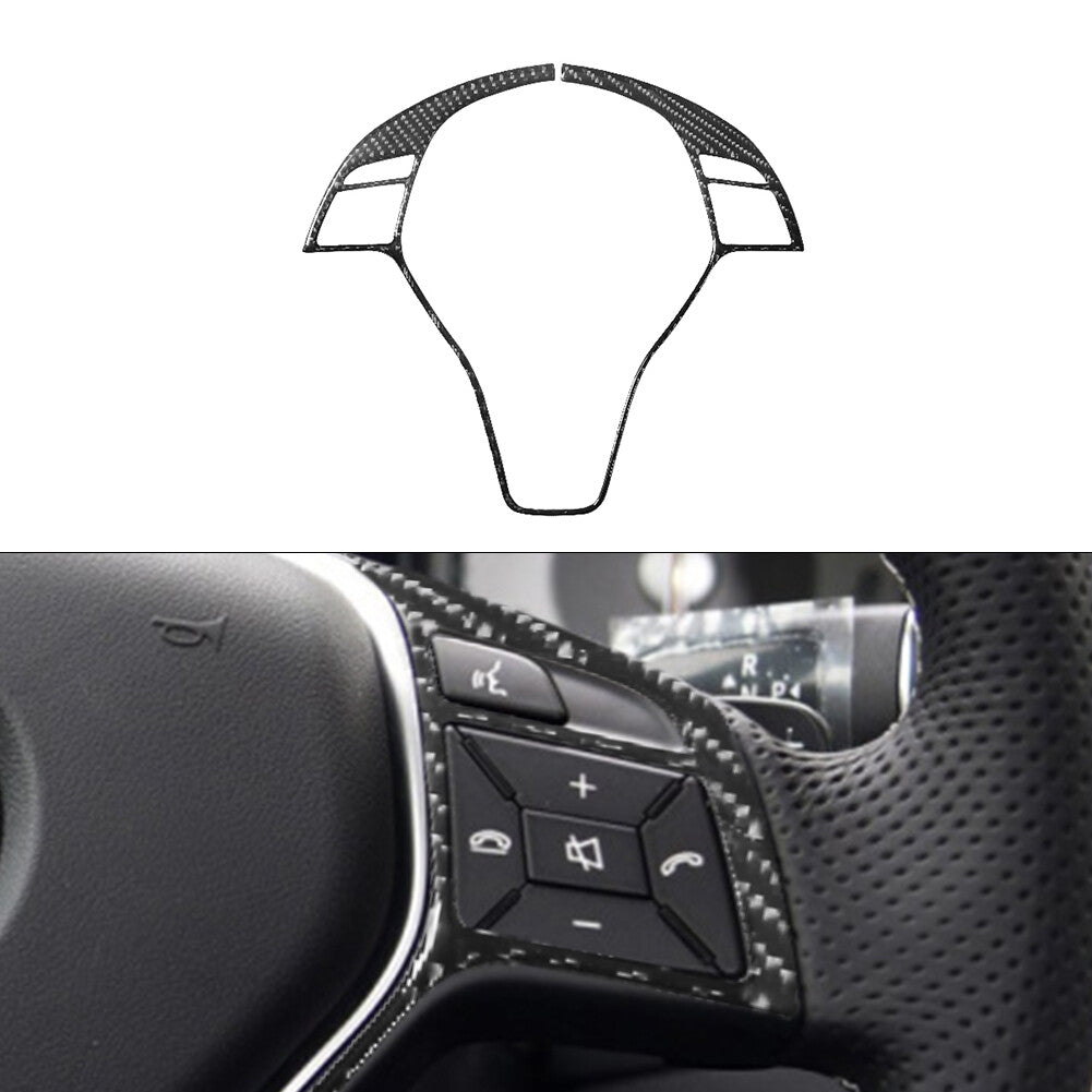 Steering Wheel Button Trim Cover A for Mercedes Benz CLA 2014-2018/GLA 2015-2018