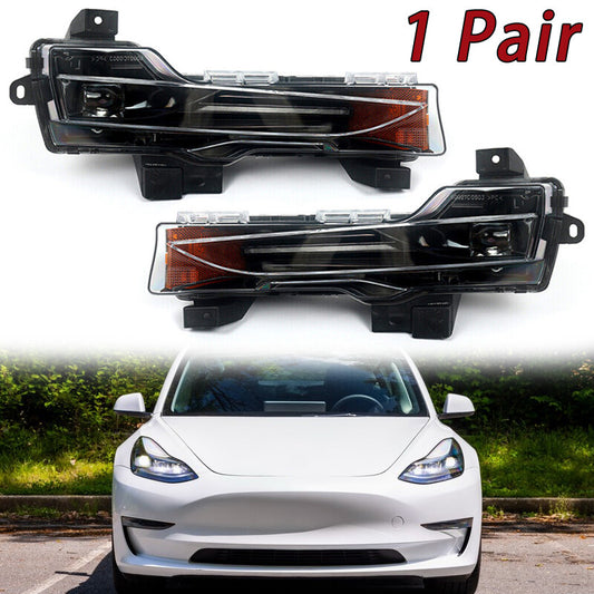 LHRH Fog Light LED DRL Advanced Kit for 2017-2023 for Tesla Model 3 Y