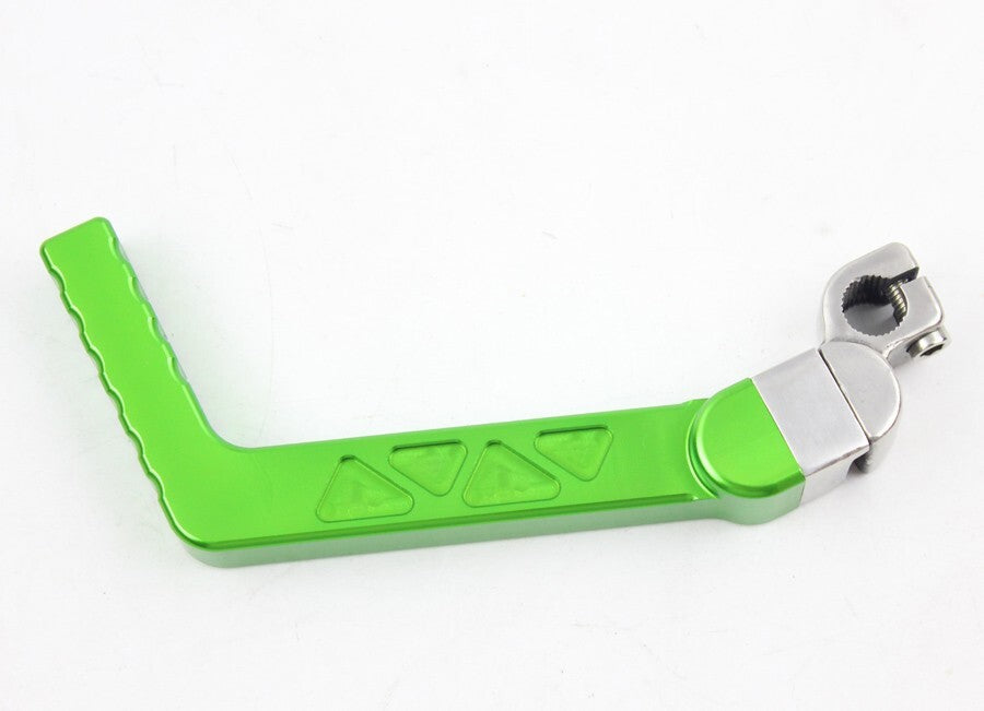 13MM Green CNC Kick Starter Start Lever Z50 CRF50 CRF70 klx110 Pit Dirt Bikes