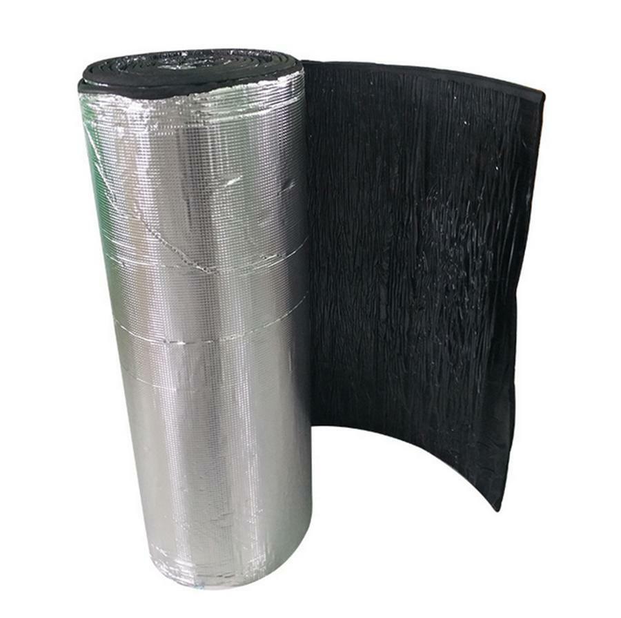 Car Fireproof Sound Deadener Heat Insulation Mat Self-adhesive For Hood Engine