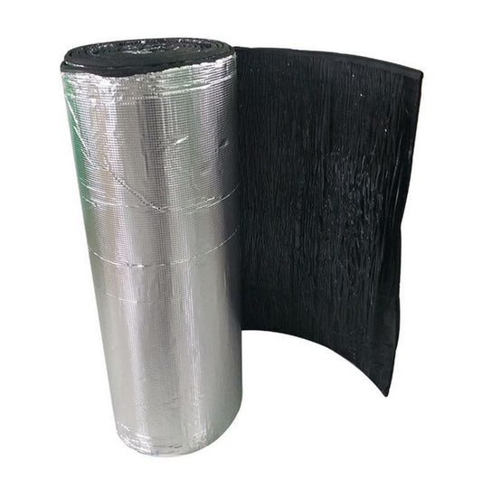 Car Fireproof Sound Deadener Heat Insulation Mat Self-adhesive For Hood Engine