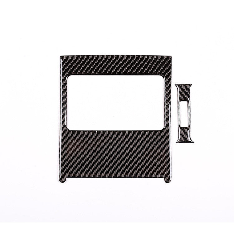2-pack carbon fiber interior stickers for Mercedes 2008-14 C-Class W204
