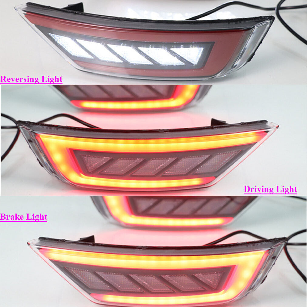 Car Rear Tail Bumper Reflector Light for Ford Focus Hatchback 09-13 Kuga Right B