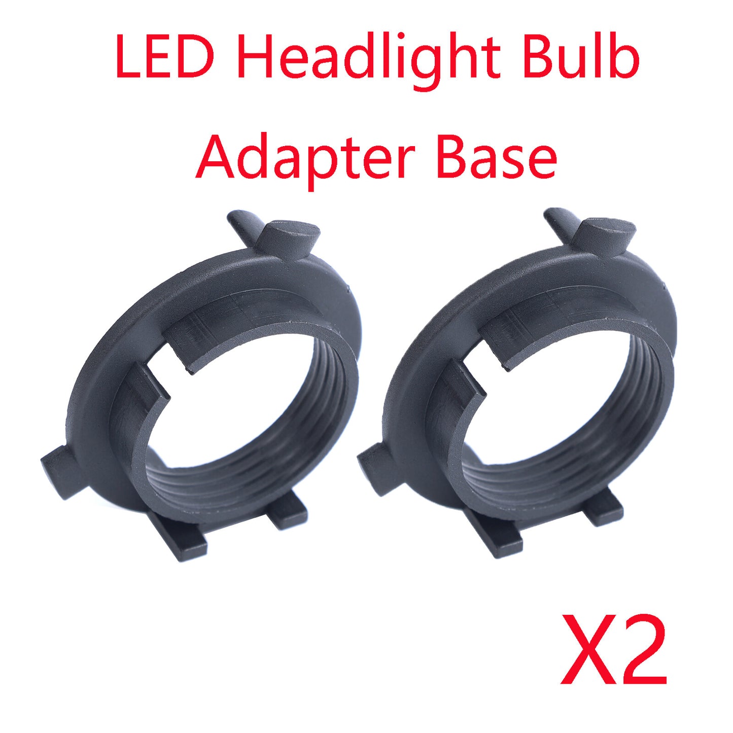 H7 LED Headlight Bulb Adapter Holder for Hyundai Santa Fe for Veloster Sonata Coupe