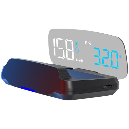 Digital Car HUD GPS Speedometer Head Up Display MPH KMH Compass Overspeed Alarm. n